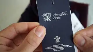 Лучший традиционный шотландский кашемировый шарф | JOHNSTONS OF ELGIN | Зимняя одежда | Распаковка |