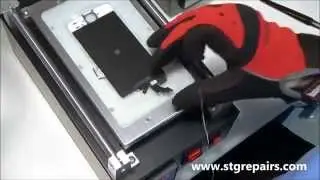 How to separate the screen from glass using the Built in Vacuum Pump Separator Machine