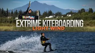 Extreme Kiteboarding at Jetty Island &ndash; Light Wind, Big Air!