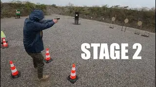 TRISKEL ACADEMY MULTIGUN MATCH - 9 STAGES. 26.10.25. Ep 1. Stage 2.  BSR 47 T, DERYA MK12. Glock, CZ