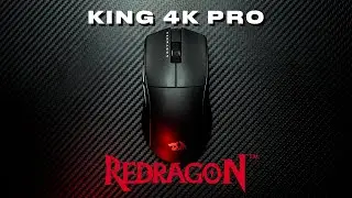 Беспроводная игровая мышь Redragon KING 4K Pro