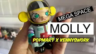 (FULL) UNBOXING MEGA SPACE MOLLY POPMART X KENNYSWORK SERIES01
