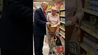 Donald Trump & Queen Elizabeth Go Shopping for Their Royal Cat! 🛒🐱