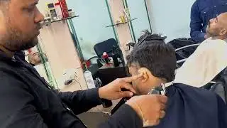 Hair cutting हेयर कटिंग magic #minecraft #jj 