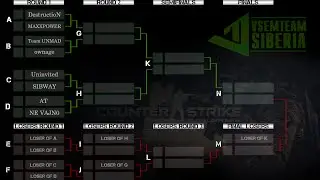 Жеребьевка VSCL CS:GO ONLINE CUP