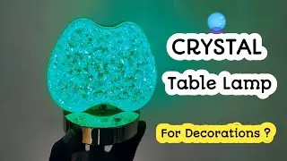 Crystal Table Lamp | Best For Decoration | Decoration Lights | Lampara De Cristal