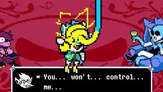 Berdly Breaks His Arm | Deltarune Chapter 2 Possible Ending
