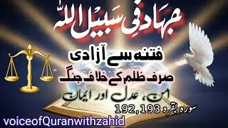 Jihad: Struggle for Justice, Not Violence: Islam = Peace, Justice & Freedom /Surah Baqarah 192&ndash;193