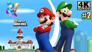 Newer Super Mario Wii #2 &mdash; Остров Йоши {Wii} прохождение часть 2