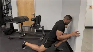Ankle Dorsiflexion Stretch | Knee-to-Wall Mobility  | Lionstrong