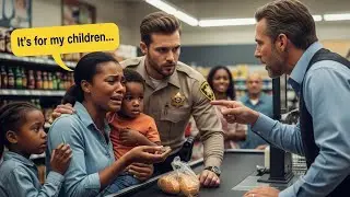 &ldquo;It&rsquo;s for my children&hellip;&rdquo; &mdash; they called it a crime&hellip; UNTIL the Sheriff saw it was hunger&hellip;