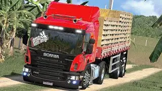 ACELERANDO A SCANIA P340 NA 2 EIXOS! - ETS2 MODS BR