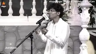 Glimpse of  Avalukkenna Song by #Nikil ❤️😍 | Super Singer Season 11 | Episode Promo