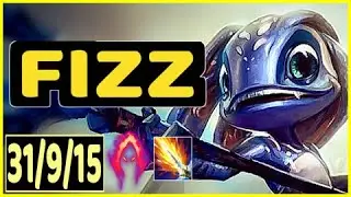 FIZZ - 31/9/15 KDA GAMEPLAY