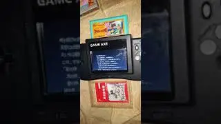 Redant Game Axe Famicom Portable brighter LCD Moded.