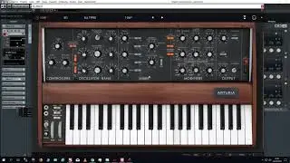 Arturia minimoog test - NO WORDS