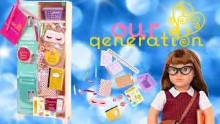 Our Generation, Classroom Locker Set Unboxing