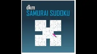 Full Mode Samurai Sudoku Gameplay (Easy - Medium - Hard - Tough), NO hints , Speed 16x