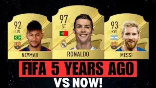 THIS IS HOW FIFA LOOKED 5 YEARS AGO VS NOW | FC 25