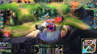 LoL: Reignover Rek'Sai vs Hecarim Jungle S6 Preseason Jan 2016
