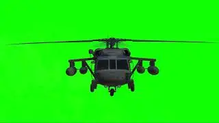 Army Helicopter Green Screen Video/ copyright Free Download