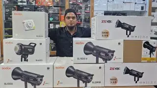 স্টুডিও লাইট সেটাপ পানির দামে কিনুন, YNLUX200 godox SL60 III,  SL150 III, SL100Bi bd  price 2025