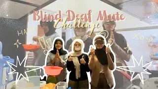Main Blind Deaf Mute Challenge | Making Churros Oreo