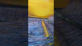 #artist #painting #artistpainting #beautiful #sunset #shorts #art #dubai #usa #india #world