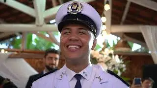 Cerimônia Emocionante de dois Policiais Militares • Altafine Celebrante