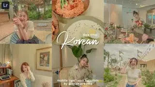How to Edit Korean Filter - Lightroom Mobile Presets Free DNG | Lightroom Tutorials