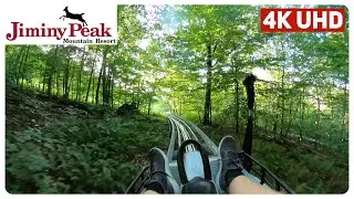 Mountain Coaster on-ride 4K POV - Jiminy Peak Mountain Resort