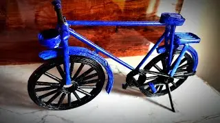 How to make a paper cycle🚲. DIY paper cycle #showpiece #papercraft
