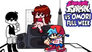 FNF vs OMORI Full Week + Cutscenes [Friday Night Funkin' HARD/MOD] (FNF Mods)