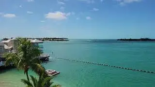 View from the Pier House Resort Room Balcony (4K)