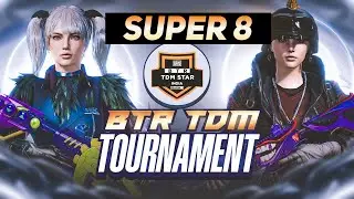 BTR TDM STAR SEASON 1 | SUPER 8 ROUND | 1V1 TDM TOURNAMENT | BGMI LIVE | @BTRRangeryt
