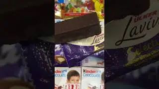 Ulker Laviva ASMR #Shorts | Chocolate Snack Unboxing & Crunchy Eating Sounds | MrAbolo