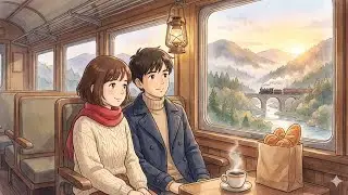 A Cozy Train Ride Through the Mountains 🚂🌿 | Ghibli-Inspired Slow Living & Calm Moments