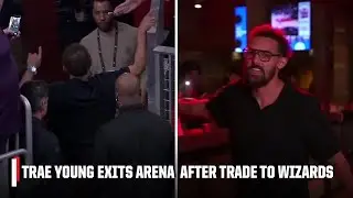 Trae Young says final goodbyes as he exits arena for the last time as an Atlanta Hawk | NBA on ESPN