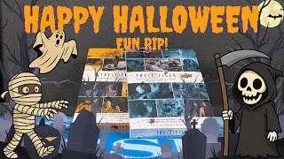 Обзор набора &laquo;Секретные материалы&raquo; 2025 года Upper Deck Hobby Box &laquo;Хэллоуин RIP&raquo;!!! Вперёд, на ох...
