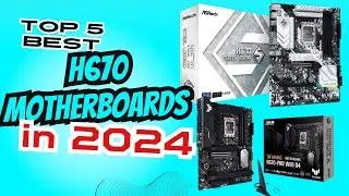 Top 5 Best H670 Motherboards in 2024 || #H670Motherboards #PCEnthusiast #gamingrig