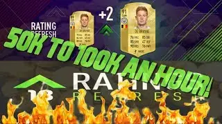 FIFA 18 WINTER DOWNGRADES AND UPGRADES INVESTMENTS! MAKE 50K-100K AN HOUR! FIFA 18 TRADING METHODS
