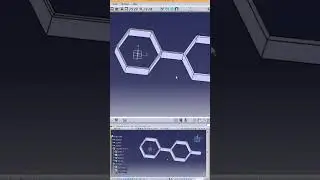 Honeycomb design in #catia #design #engineering #3dmodeling #tutorial #shortsvideo #shorts #catiav5