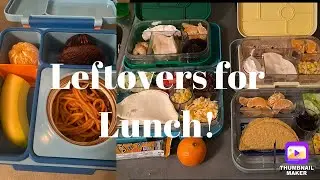 SCHOOL LUNCH IDEAS - USING LEFTOVERS, BUDGET FRIENDLY, PICKY EATER FRIENDLY