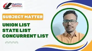 Union List | State List | Concurrent List | Indian Polity | 7th Schedule