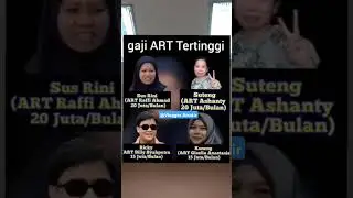 Gaji ART Di Artis.. #art #artist #indonesia #shorts #fyp