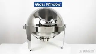 Discover SUNNEX Elegance and Functionality of Roll Top Chafing Dish