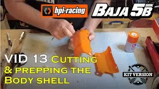 Продолжаю сборку HPI GAS Baja 5B (VID 13) в масштабе 1/5. Начинаю делать кузов.