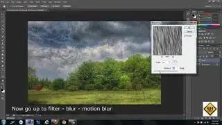Adobe Photoshop CS6  Rain Effect   Tutorial