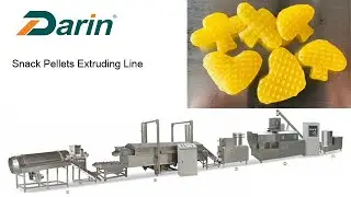 3D Fryums Papad Snacks/3D Pellets Snacks Processing Line|Lily
