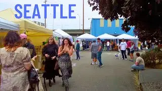 SODO Flea Market 🇺🇸 Walk Seattle 2023